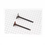 УЦЕНКА МБ-D178F/186F Клапана впускной (H-79,8; D-30,4; d-6), выпускной (H-79,8; D-25,5; d-6) к-кт 2шт 178F, широкая канавка сухаря