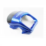 УЦЕНКА Пластик-обтекатель фары круглой "TIGER"+ветровик, синий (отломан кусочек, незначительные потёртости, см. фото), ЗЧ-МОТО,