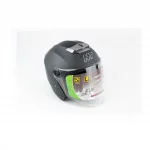 Шлем открытый с очками МТ 858 S, чёрный матовый, ШОЛОМИ, YQ-360511