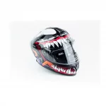 Шолом інтеграл (стандарт DOT) висувні окуляри TZ-333 L, чорний з малюнком, ШОЛОМИ, YQ-360636