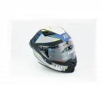 Шлем интеграл (стандарт DOT/ECE) FENIX ESSENCE М (57-58см), чёрно-синий мат, ШОЛОМИ, YQ-360588