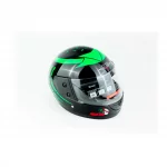 Шолом інтеграл BLD-825A XS (53-54см), чорно-зелений "хижак", ШОЛОМИ, YQ-330031