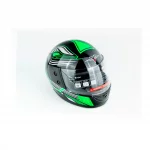 Шолом інтеграл BLD-825A XS (53-54см), чорно-салатовий, ШОЛОМИ, YQ-330135