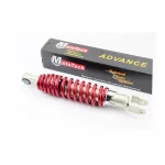 Амортизатор задний GY6/Honda-290мм*D-53мм (втулка 10мм / вилка 8мм) регулир., красный, ЗЧ-СКУТЕР, YQ-339673