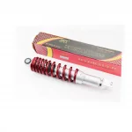 Амортизатор задний GY6/Honda-290мм*D-55мм (втулка 10мм / вилка 8мм) регулир., красный, ЗЧ-СКУТЕР, YQ-315090