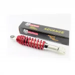 Амортизатор задний GY6/Honda-310мм*D-52мм (втулка 10мм / вилка 8мм) регулир., красный, ЗЧ-СКУТЕР, YQ-336336