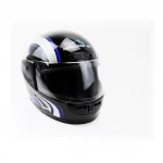 Шлем интеграл HF-101 М, чёрно-синий Q233-BL, ШОЛОМИ, YQ-330874