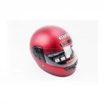 Шлем интеграл с воротом HK-221, красный мат, ШОЛОМИ, YQ-330541