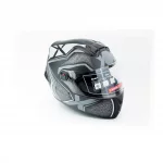 Шлем интеграл с очками М61 S (55-56см), чёрно-серый мат, ШОЛОМИ, YQ-360646