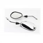 УЦЕНКА Зеркала к-кт DIO, хром "капли", М8 (незначительные царапины, возможны дефекты покраски, см. фото), УЦІНКА, YQ-354140