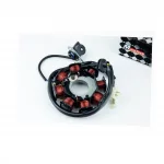 Статор магнето (генератора) Honda DIO AF34/35 (8 катушек разъем "папа 2+1"), YQ-352064