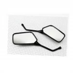 УЦЕНКА Зеркала к-кт КВАДРАТ, чёрные М10 (ССС-знак качества) (мелкий дефект стекла, см. фото), УЦІНКА, YQ-337803