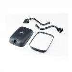 Зеркала к-кт на МОТОТРАКТОР, "прямоугольные" 210x145мм-чёрные, крепление под три болта, Мототрактор, YQ-608270