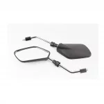 Зеркала к-кт на мотоцикл "призма", чёрный, М8 (на, хром ножке), ДЗЕРКАЛА, YQ-337695