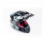 Шлем кроссовый (стандарт DOT/ECE) X-CROSS S (55-56см), чёрно-красный, ШОЛОМИ, YQ-360651