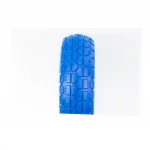 Колесо на тачку "ПЕНОПОЛИУРЕТАН" 3,50-4, пром-подшипники под ось 20мм, сине-оранжевое, ШИНИ, YQ-303872