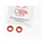 Сальник (15,5x25,5x7) к-кт 2шт, коленвала Honda DIO AF18, коричневые, YQ-352249