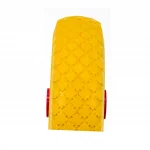 Колесо на тачку "ПЕНОПОЛИУРЕТАН" 4,00-6, пром-подшипники под ось 20мм, жёлто-красное, ШИНИ, YQ-353615