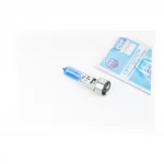 Лампа фари BA20D 12V 35/35W "super", синя "свічка" тип 3, ЛАМПИ, YQ-337701