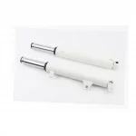 Вилка передняя (перья) лев., прав., к-кт 2шт Honda DIO, 360мм (под диск. торм.), белые, YQ-308020