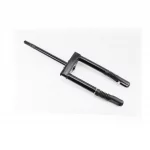 Вилка передняя (перья) лев., прав., к-кт 2шт+траверс руля в сборе (передняя вилка) Yamaha JOG 50, YQ-331111