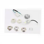 Лампа фары диодная LED-2 SUPER (к-кт разных креплений), с стабилизатором, ЛАМПИ, YQ-301995