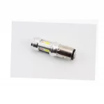 Лампа фари діодна LED-3+1 BA20D (лінза з синім підсвічуванням), ЛАМПИ, YQ-354519