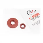 Сальники к-кт 2шт (16x26x7; 20x52x6) коленвала, Honda DIO AF61/62/67/68, коричневые, YQ-352253