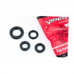 Сальники к-кт 4шт (16,4x30x5; 17x30x6; 19,8x30x5; 27x42x7) двигателя, 50-100сс 4Т, YQ-309365