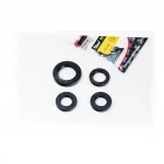 Сальники к-кт 4шт (17x30x5; 17x30x6; 19,8x30x5; 27x42x7) двигателя, 50-100сс 4Т, YQ-349971