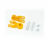 Удлинитель заднего амортизатора 45мм к-кт 2шт+болты+гайки, жёлтый, ЗЧ-МОТО, YQ-354460