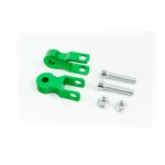 Удлинитель заднего амортизатора 45мм к-кт 2шт+болты+гайки, зелёный, ЗЧ-МОТО, YQ-349910