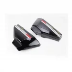 Пластик-кришка бардачка, ліва, права к-кт, чорний, ALPHA, YQ-319028