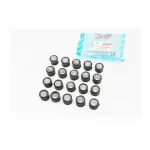 Сайлентблок амортизатора+втулка 12мм к-кт 20 шт, чёрный, ЗЧ-МОТО, YQ-354744