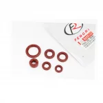 Сальники к-кт 6шт (11,6x24x10; 12x21x4; 13,7x24x5; 17x29x5; 18,9x30x5; 30x42x4,5) двигуна, 70cc, коричневий, DELTA, YQ-338813