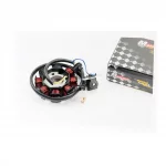 Статор магнето (генератора) (8 катушек разъем "мама 2+2") высота 29мм, 50-100сс 4Т, YQ-309814