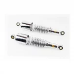 Амортизатор задний JH/CB/CG-310мм*d62мм (втулка 12мм / втулка 12мм) регулир., хром к-кт 2шт, ЗЧ-МОТО, YQ-508079