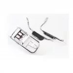 Багажник задний+подножки к-кт, хром, DELTA, YQ-338821