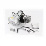 Двигатель мопедный в сборе 110куб (ALPHA)-"механика" (заливная горловина сверху), ДВИГУН, YQ-307095