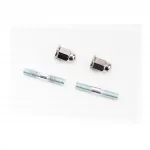 Шпилька M6x32 (GY6 глушителя)+гайка, к-кт 4 детали, 50-100сс 4Т, YQ-309901