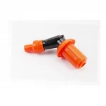 Свечной колпачок "люлька" 45° (силикон), оранжевый, СВІЧКИ, YQ-337603