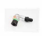 Свічковий ковпачок "люлька" 90°, прозорий, СВІЧКИ, YQ-337156