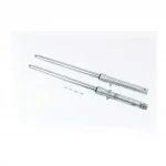 Вилка передняя (перья) лев., прав., к-кт 2шт, L-650мм, d-25мм (пружина внутри), DELTA, YQ-357515