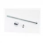 Вісь заднього колеса d-12мм; L-210мм+втулка+гайка, DELTA, YQ-357244