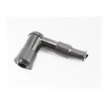 Свічковий ковпачок "люлька" 90°, чорний, СВІЧКИ, YQ-301045