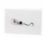 Поворотник "ГРУША" малый, хром., прозрачное стекло, ФАРИ, ПОВОРОТИ, YQ-337192