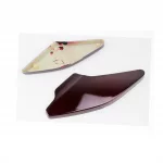 Пластик-накладка порога правый+левый к-кт, бордовый, ACTIVE, YQ-320416