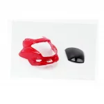 Пластик-обтекатель фары+ветровик, красный, Viper-V150A, YQ-508049