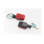 Поворотник "ПРЯМОУГОЛЬНЫЙ", оранжевое стекло, к-кт 2шт, ФАРИ, ПОВОРОТИ, YQ-337095