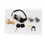 Замки к-кт Honda DIO AF27/34 (2 дроти) тип 2, YQ-347800